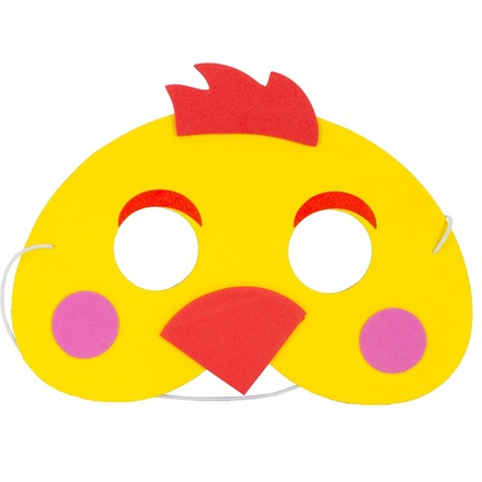 Маска Цыпленок эва