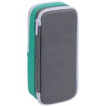 Пенал 2 отделения, 205*80*55 Berlingo "Chamomile", полиэстер, внутр. органайзер, магнит