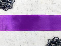 Лента атласная, ш. 2,5 см, фиолетовый