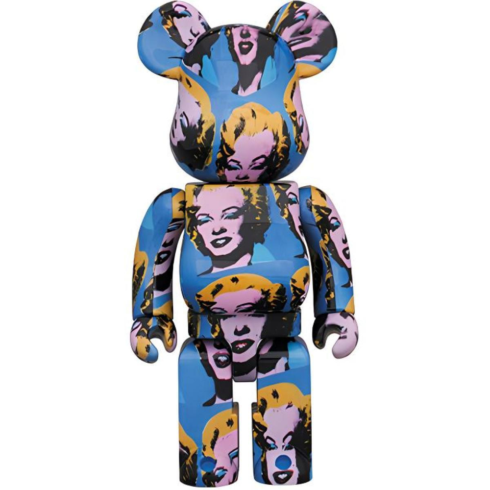 Дизайнерские игрушки BE@RBRICK Andy Warhol Marilyn Monroe 7cm/28cm, BEARBRICK3548