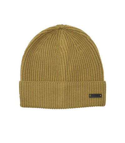 хлопковая шапка lupini BOSS BLACK - горчичный(50475952)