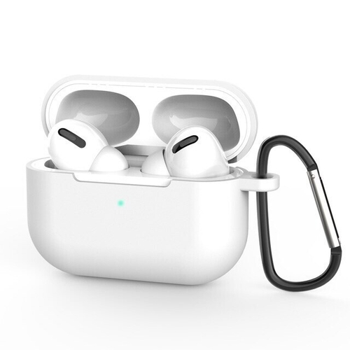 Чехол для наушников Soft-Touch AirPods Pro 2 c карабином и нижней заглушкой