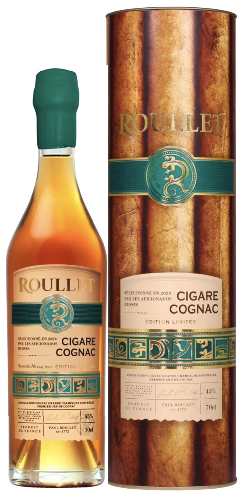 Коньяк Roullet Cigare Grande Champagne, 0.7 л