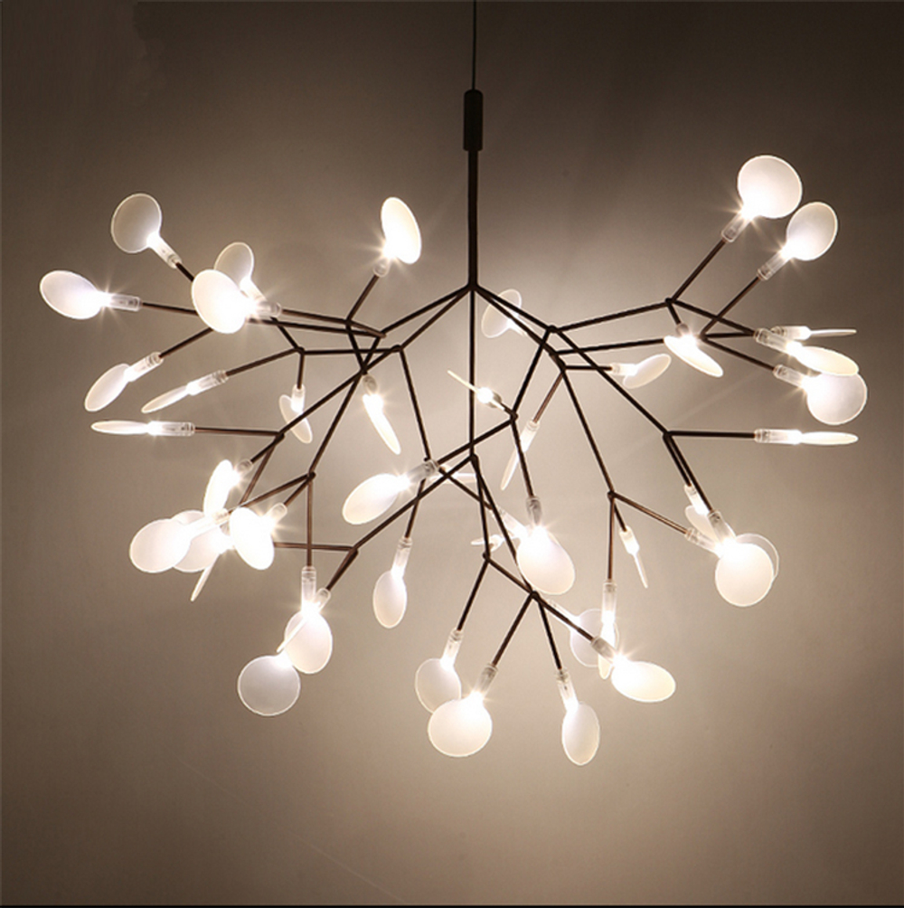 Pendant design lamp  Heracleum II by Moooi (Brass,  D72cm)