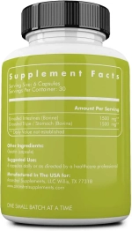 Ancestral Supplements - Grass Fed Beef Intestines 500 mg 180 capsules