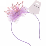 Ободок для волос детский «Little lady - Milana», микс 6 цветов, 10*45см