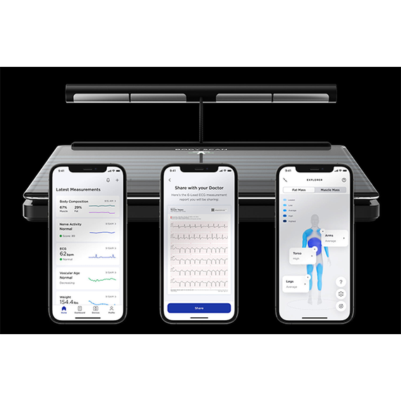 Умные весы Withings Body Scan WBS08 Black All Inter (ICWBS08BLACKALLIN)