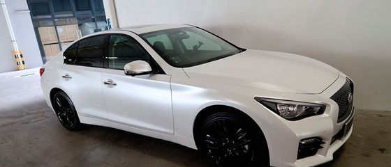 Пленка перламутровая белая матовая Ceramic White Carbins