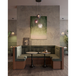 Светильник подвесной aurora, D24 см, прозрачный