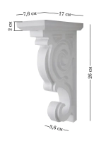 Кронштейн для полки на стену