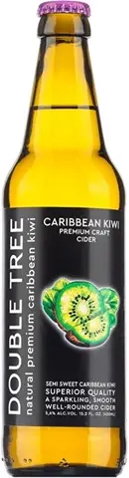Сидр Дабл Три Карибский Киви / Cider Double Tree Caribbean Kiwi 0.45 - стекло