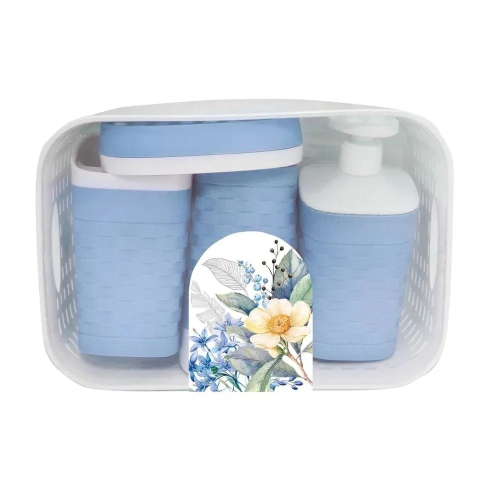 Набор для ванной Цветущий сад 5 предметов