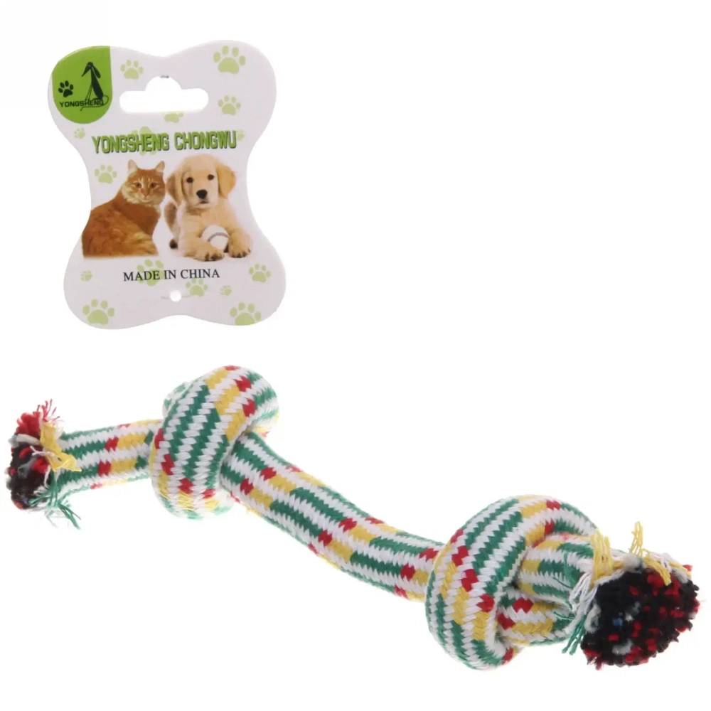 Игрушка - канат для собак «Любимый Бро», цвет как на фото, 25см (лейбл)