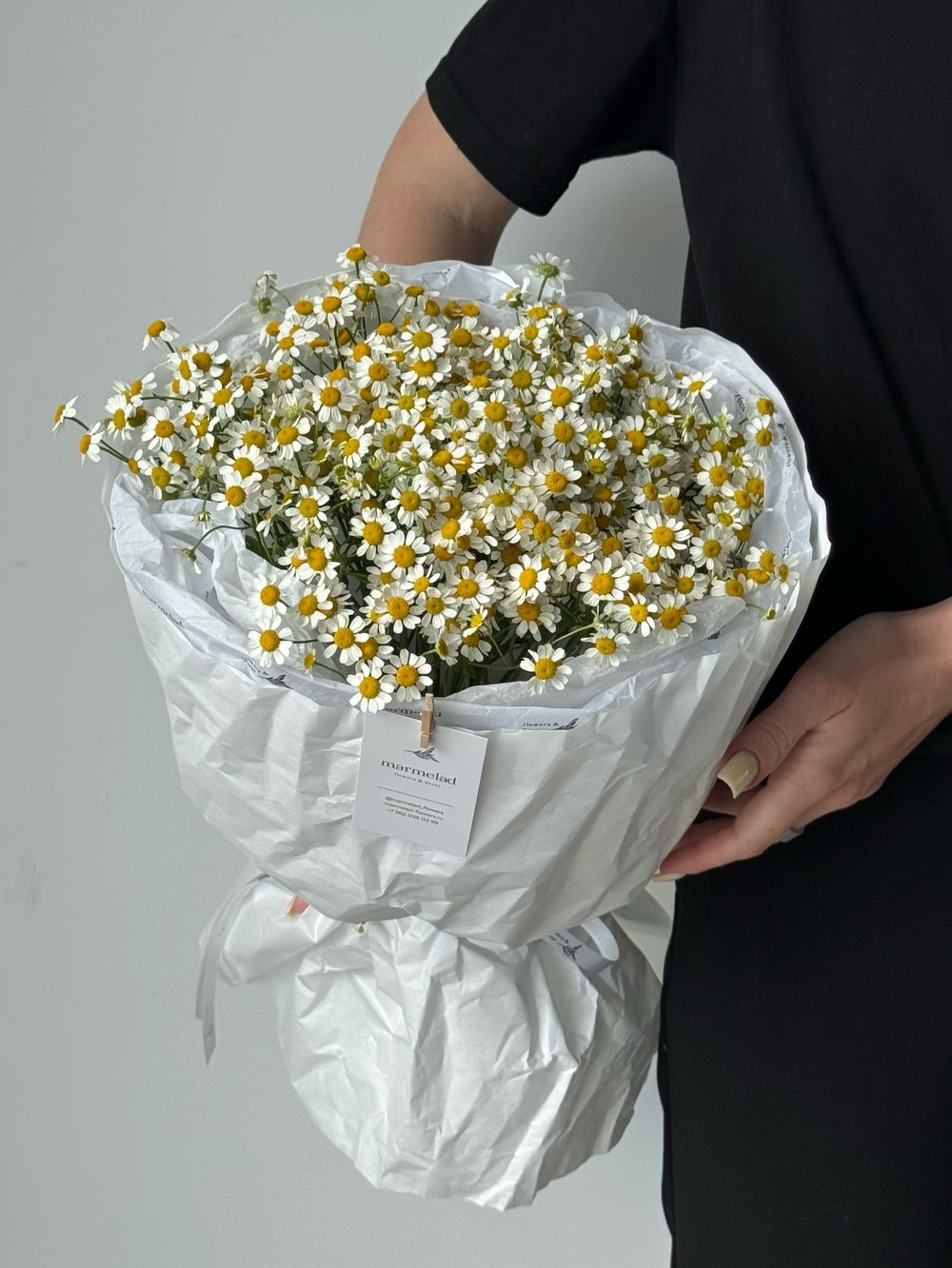 Букет моно из ромашек