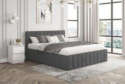 Кровать Лана 1,6 Графит Софт