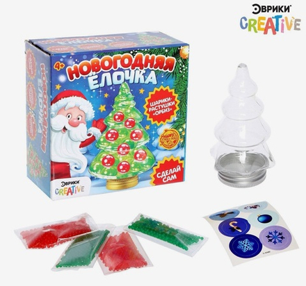 Набор для опытов (творчества) с орбиз «Новогодняя елочка»