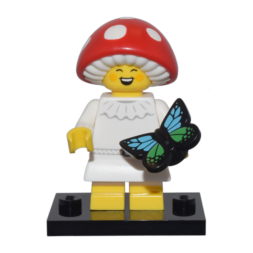 Грибной Спрайт, серия 25 (Полный комплект с подставкой и аксессуарами) col25-6