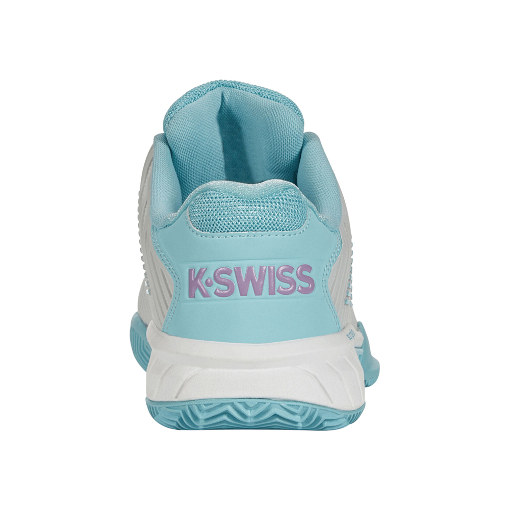 Женские теннисные кроссовки K-Swiss Hypercourt Express 2 Clay Court Shoe Women - White, Light Blue