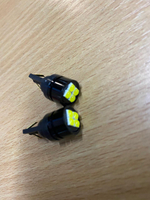 Светодиодная лампа W5W, 4 диода, белый, 12В (за 1 шт.) -