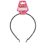 Ободок для волос «КОЛЛИНА», микс 4 цвета, 0,5см (блистер Кокетка в минивложении)