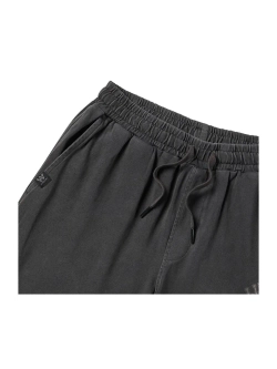 Пигментные шорты с арочной надписью