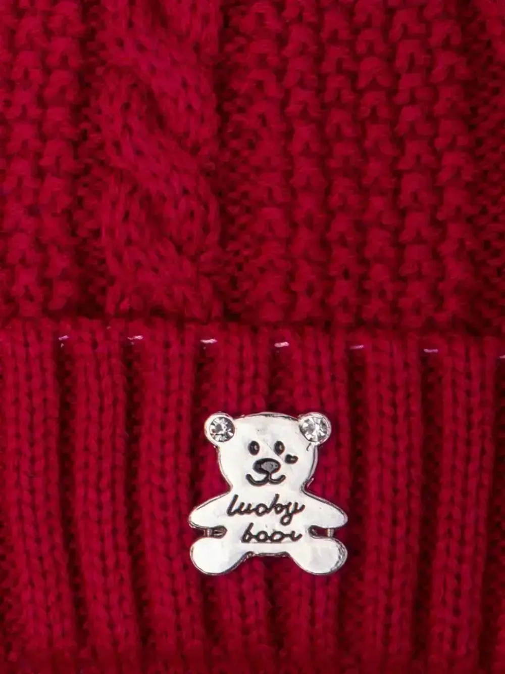 Шапка вязаная демисезонная для детей