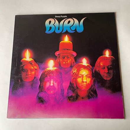 Винтажная виниловая пластинка LP Deep Purple Burn (Англия 1974)