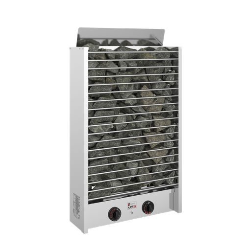 SAWO Электрическая печь CIRRUS ROCK 3, со встроенным блоком управления, 4,5 кВт, CRR3-45NB-P