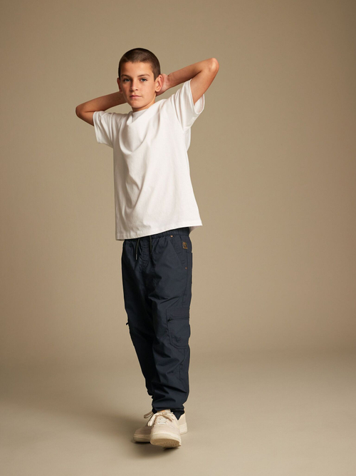 Брюки карго для мальчика Next C61-840, Темно-синий