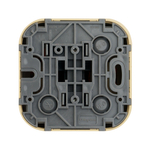 Выключатель 1-клавишный IP20 10А 250В дерево Quteo Legrand