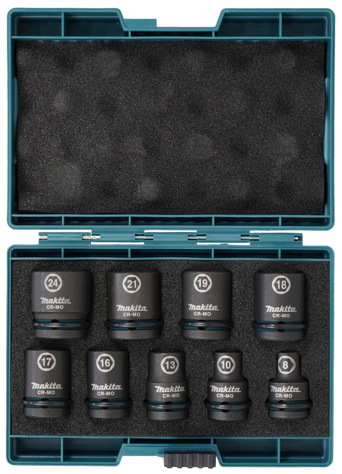 Набор ударных торцовых головок Impact Black Makita E-16564