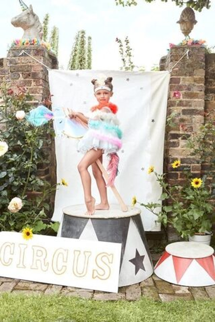 Короны с перьями «Цирк» 8 шт.