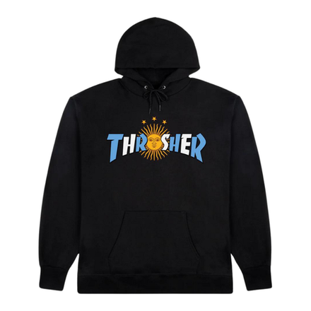 Толстовка Thrasher ARGENTINA ESTRELLA BLACK