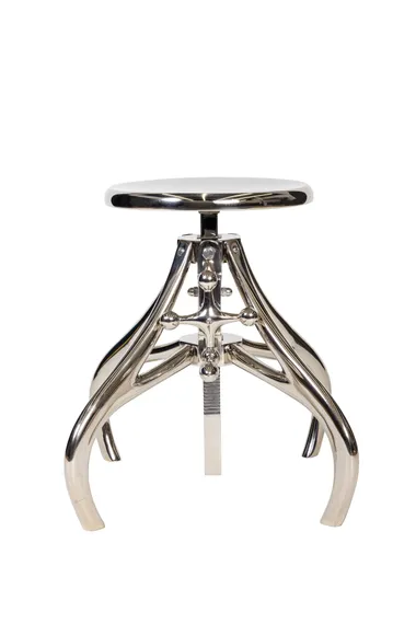 Кофейный столик/стул "Лофт" Серебро