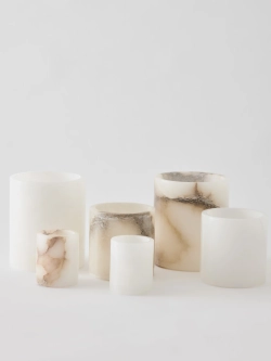 Подсвечник Tell Me More candle holder, XS, алебастр