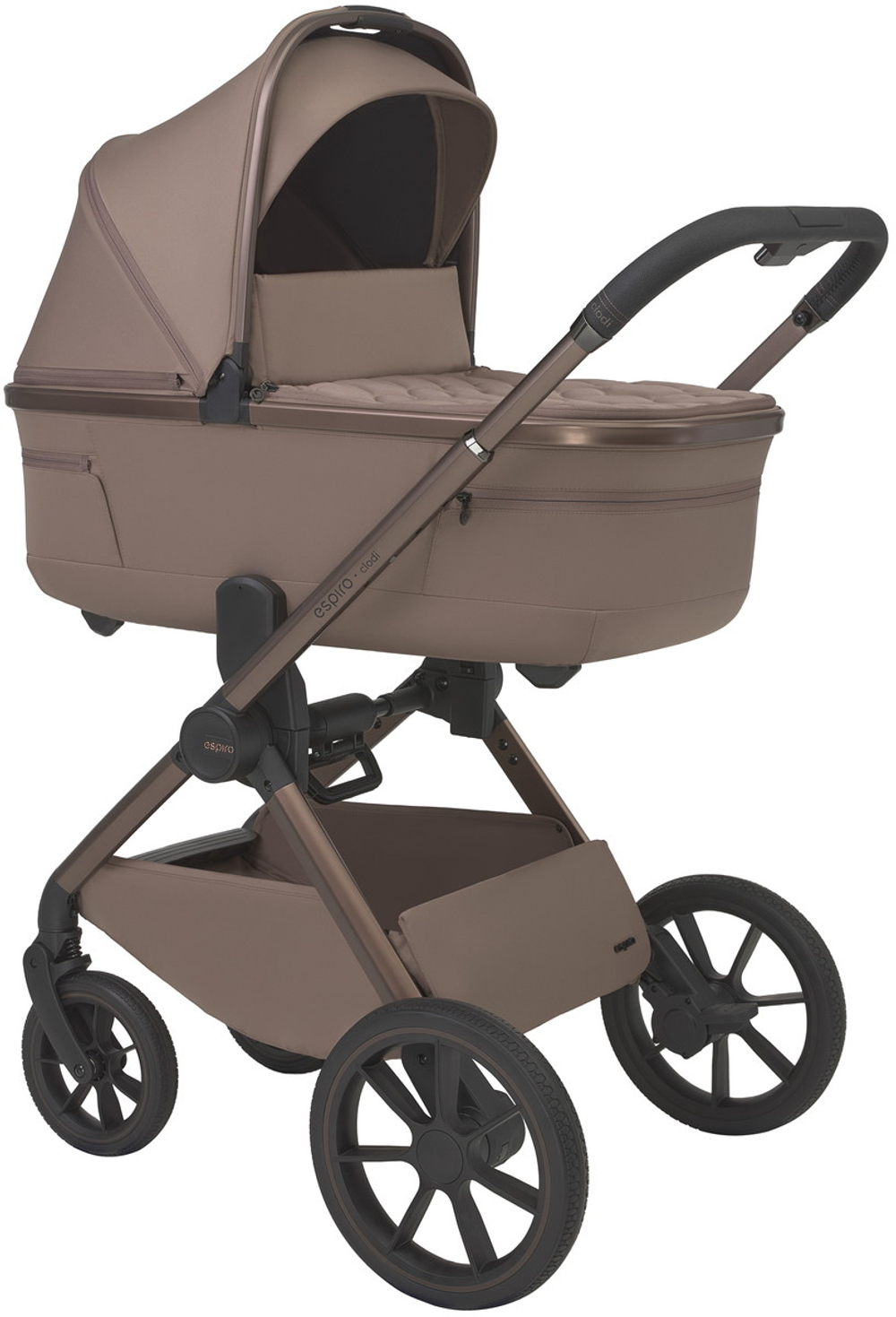Детская коляска 2 в 1 Espiro Clodi 08 fashionable brown