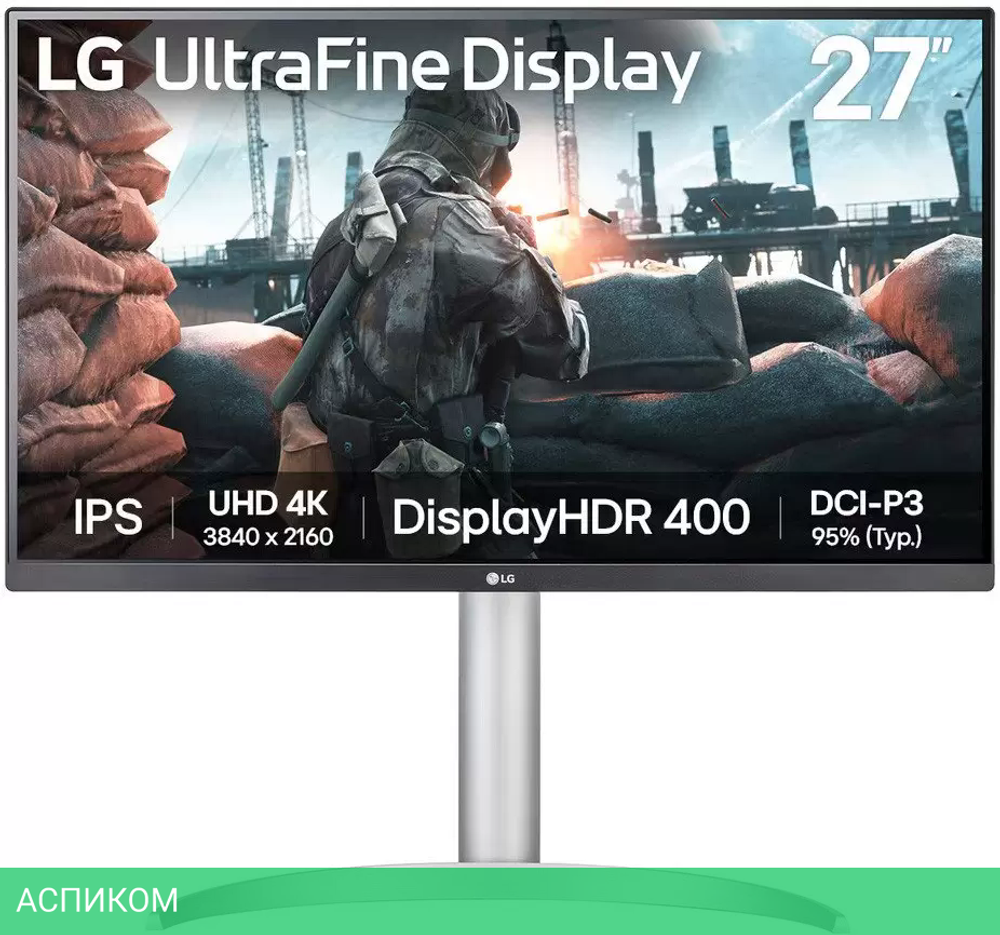 Монитор LG 27UP650K-W