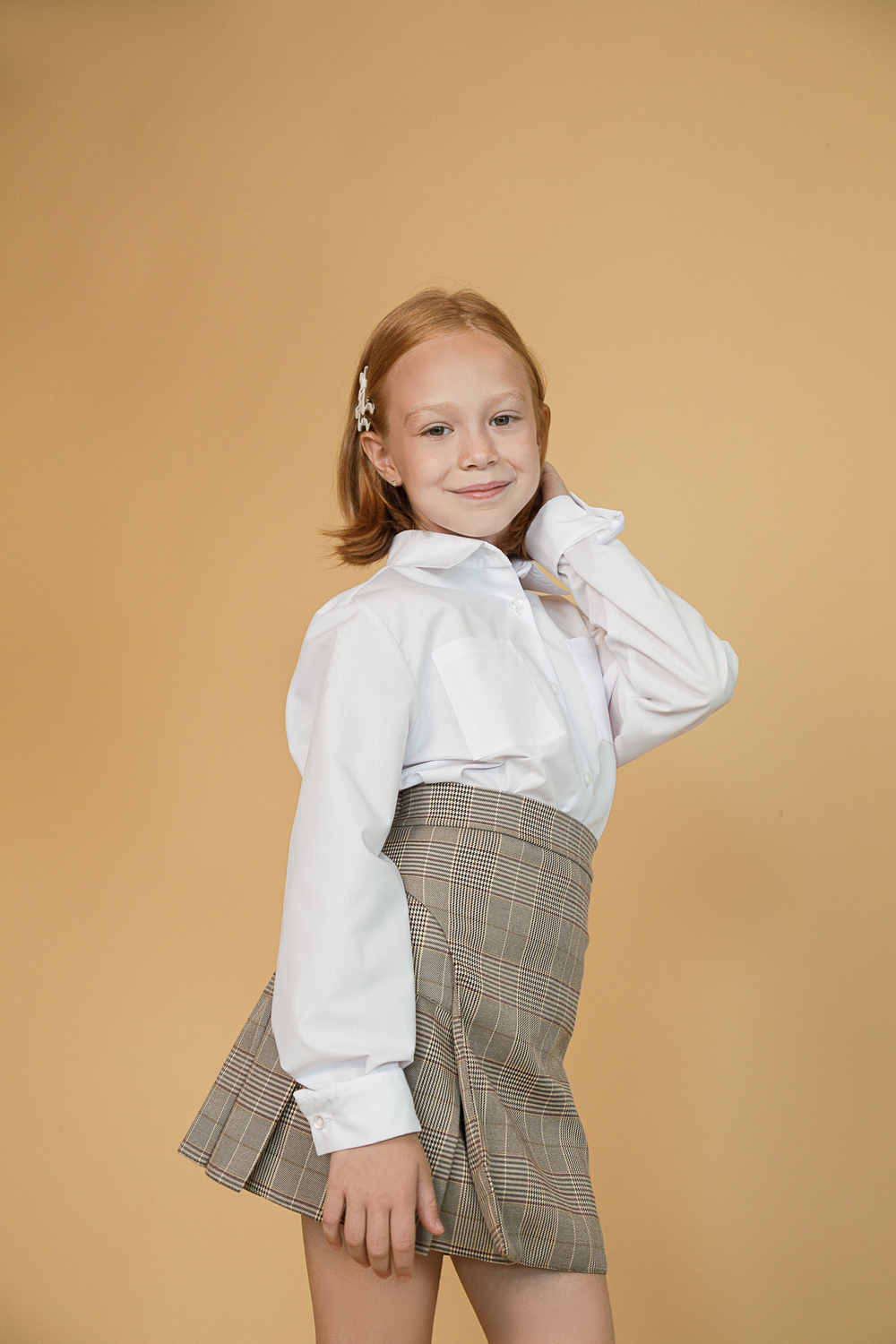 юбка в клетку