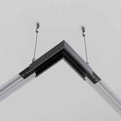 Коннектор угловой накладной низкопрофильный Maytoni   TRAM034CL-41B