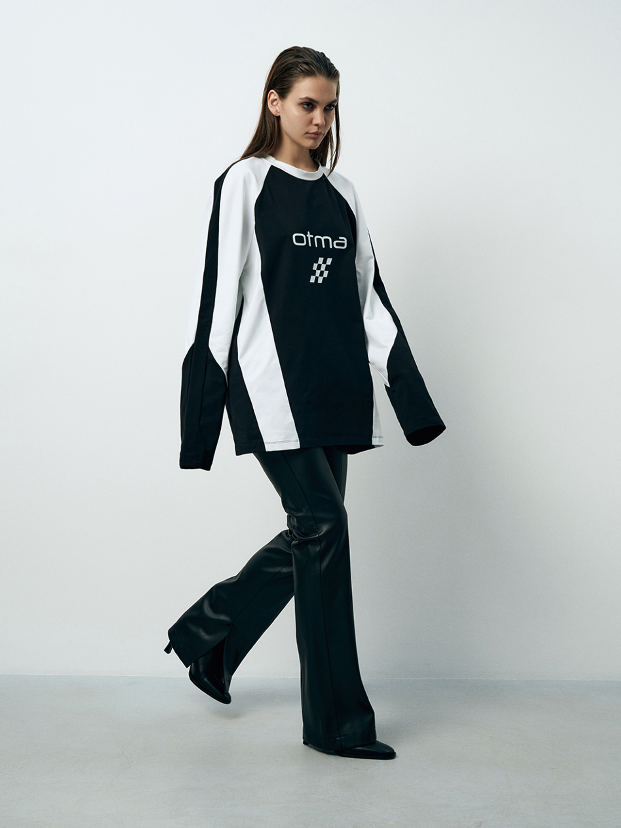 Лонгслив черный "MOTOCROSS"