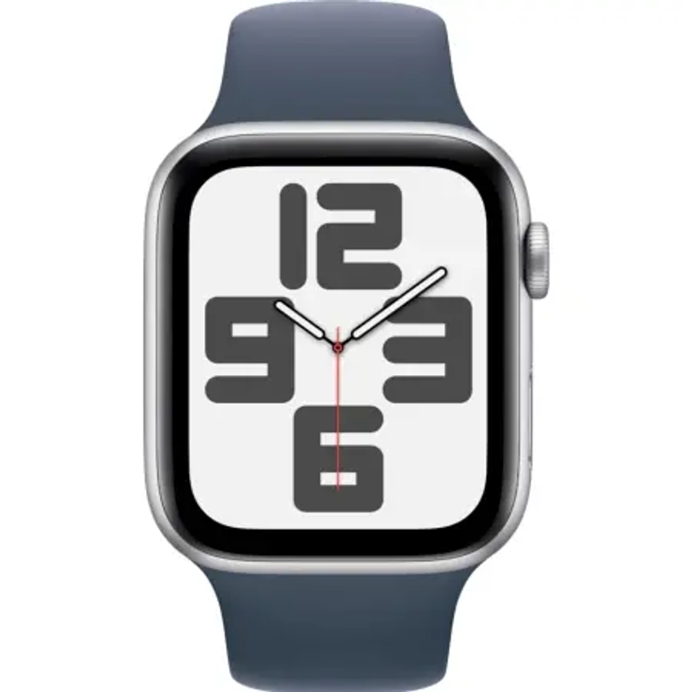 Часы Apple Watch SE (2023), ремешок синего цвета