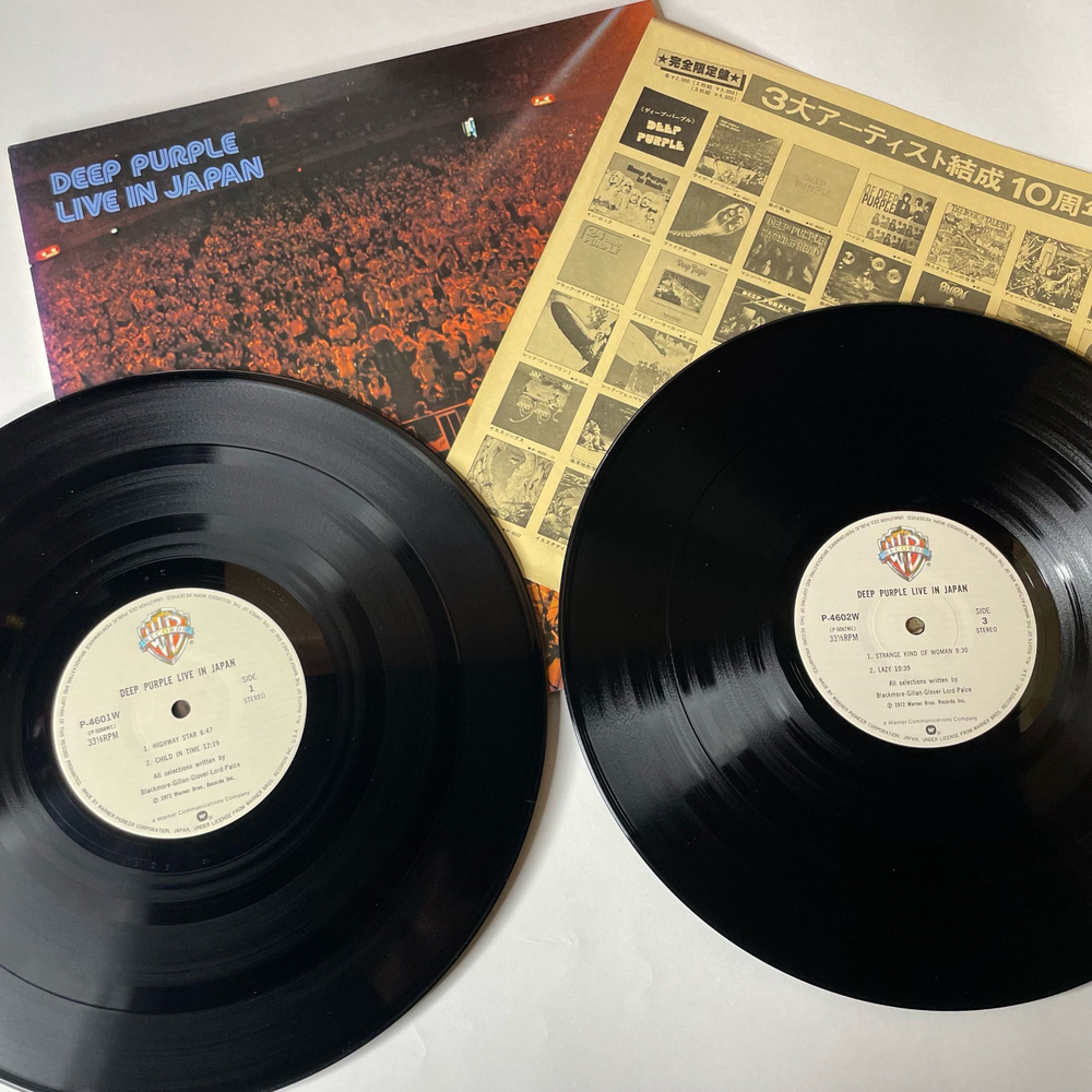 Винтажная виниловая пластинка Deep Purple Live In Japan (Japan 1979) (No Obi) Strange Kind Of Woman