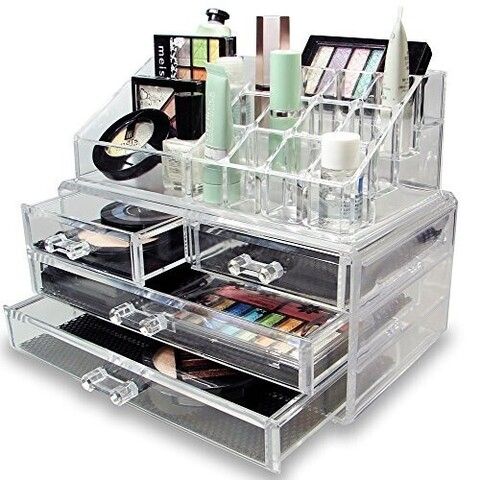 Акриловый органайзер для косметики Cosmetic Storage Box