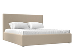 Кровать интерьерная Кариба 160, Бежевый, Экокожа, 28477