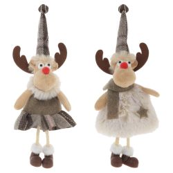 GAEM Изделие декоративное подвесное "Олень", L9 W5 H24 см, 2в.