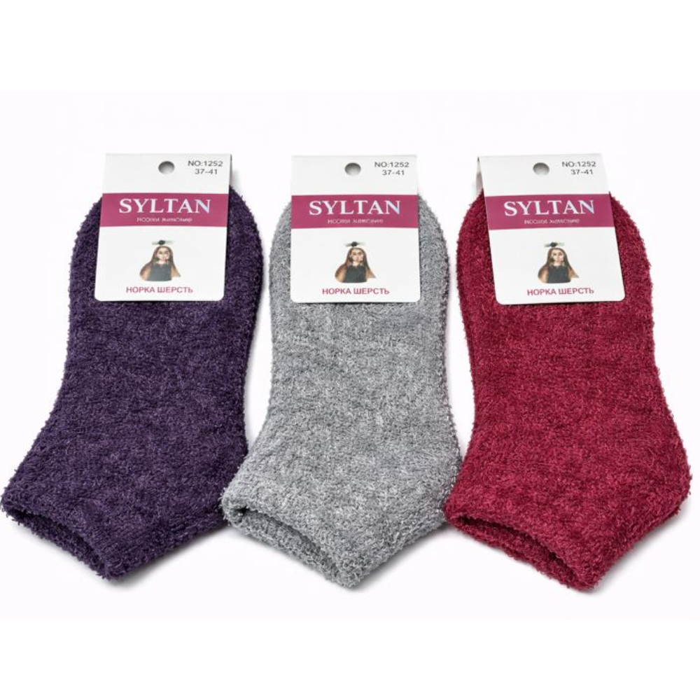 Носки женские короткие теплые Sultan