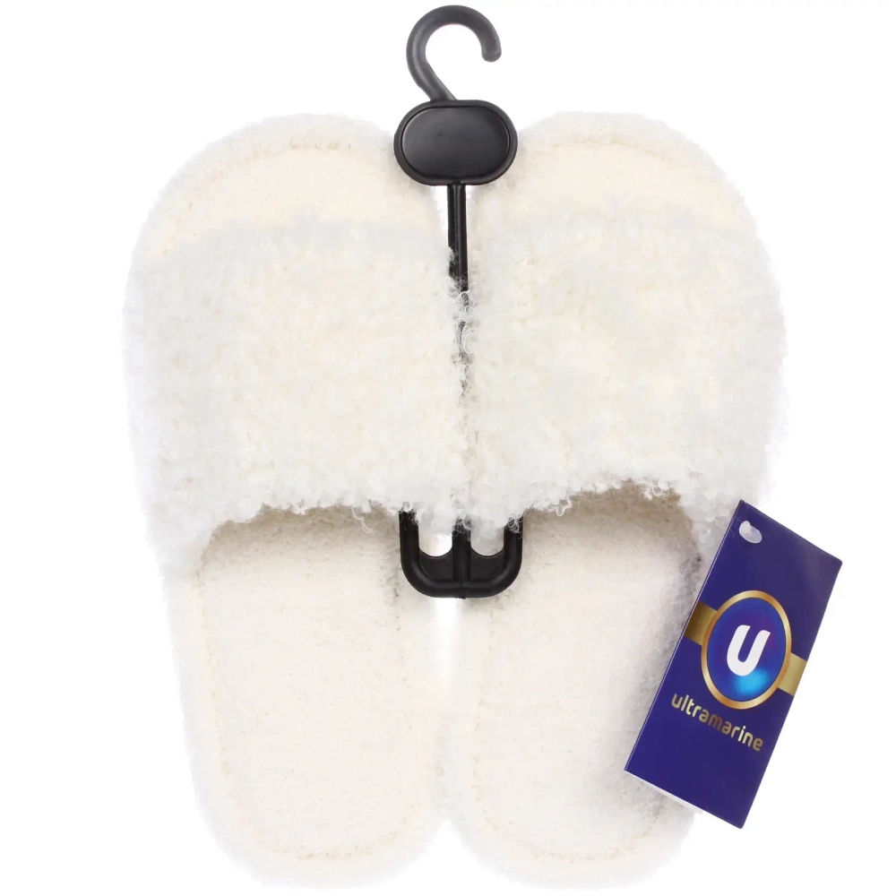 Тапочки женские домашние «COMFORT», цвет молочный, р-р 36-37