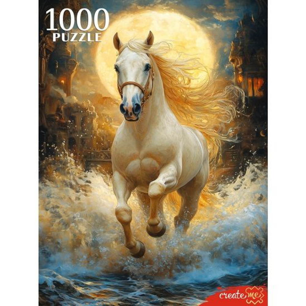 Пазлы 1000 элементов 670*470мм. "Лошадь" Символ года
