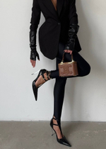 Жакет "Инстамодель", черный