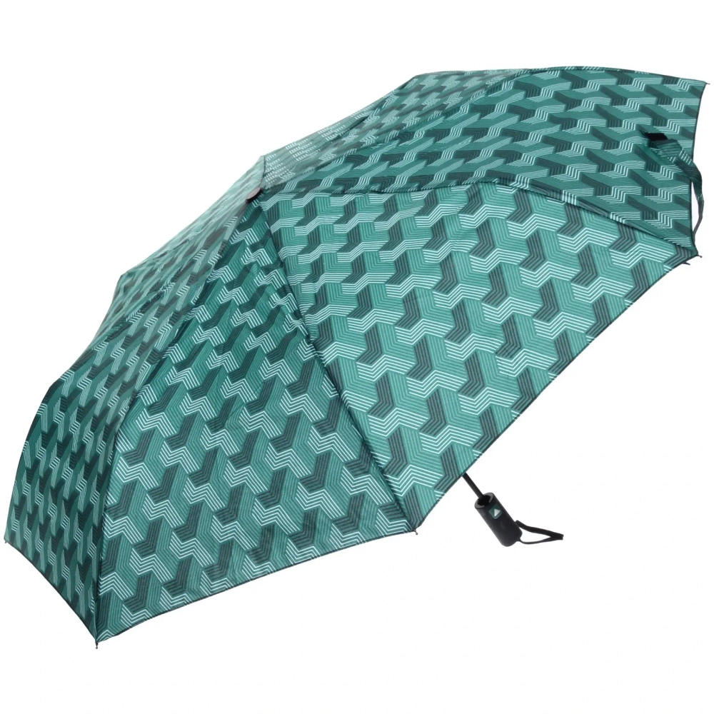 Зонт женский автомат «Витраж», микс 6 цветов, 8 спиц, d-100см, длина в слож. виде 30см